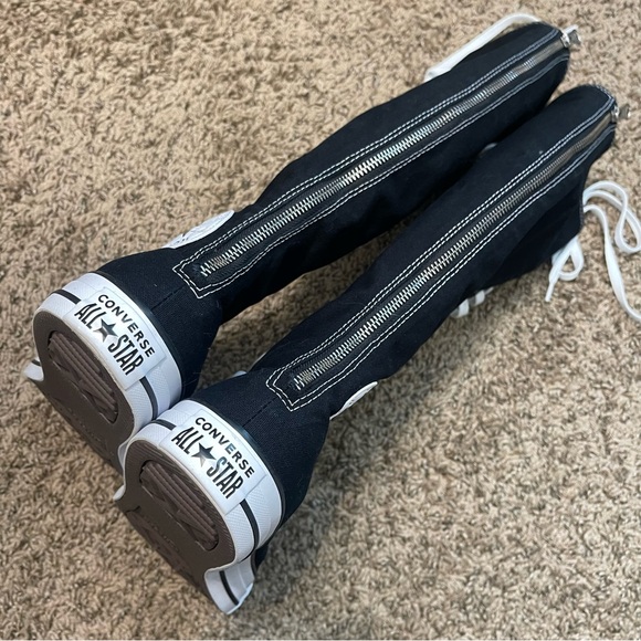 NIB Y2K Converse All-Star XXHI Unisex Vintage Knee High Boots W9.5/M7.5 - Picture 6 of 12